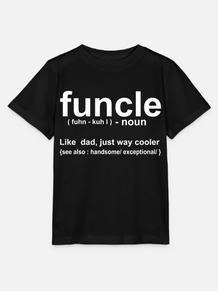 Définition de Funcle - Stanley/Stella T-shirt MINI CREATOR til børn - sort