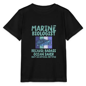 Marine Biologist Marine Biology - Stanley/Stella MINI CREATOR Kids’ T-Shirt - black - Front - Mikhail (115cm)