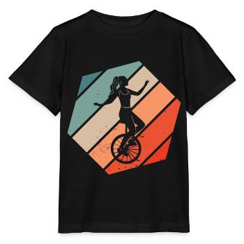 Monocycle monocycle monocycle monocycle monocycle - T-shirt bio MINI CREATOR Stanley/Stella Enfant - noir - Devant - Mikhail (115cm)
