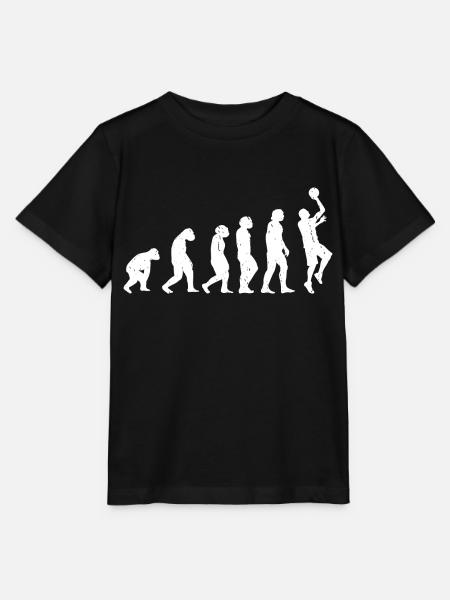 Evolution Basket-ball - T-shirt bio MINI CREATOR Stanley/Stella Enfant - noir