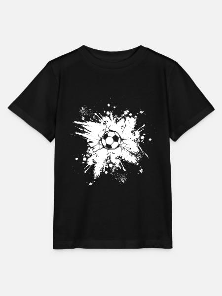 Football Footballer Football player Football - Stanley/Stella MINI CREATOR Kids’ T-Shirt - black