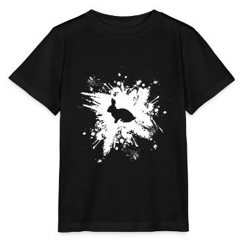 Rabbit Rabbit Rabbit - Stanley/Stella MINI CREATOR Kids’ T-Shirt - black - Front - Mikhail (115cm)