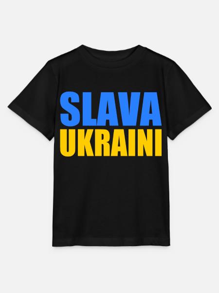 Slava ukraini - Stanley/Stella T-shirt MINI CREATOR til børn - sort