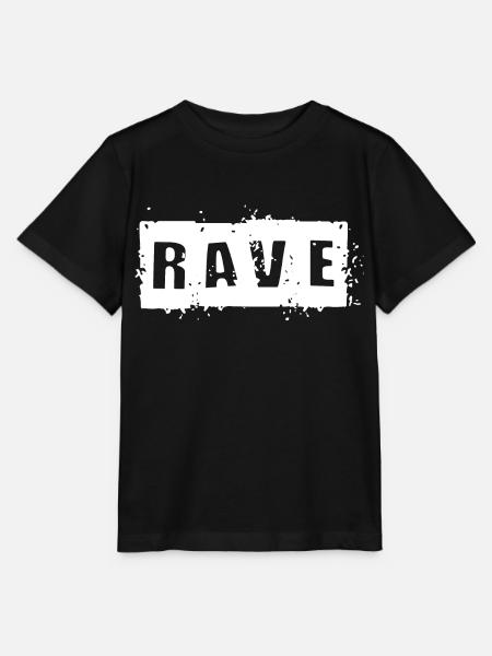 Rave - Stanley/Stella Kinder T-Shirt MINI CREATOR - Schwarz