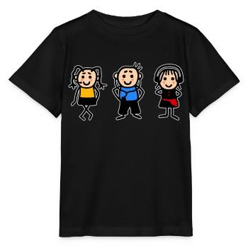 Kinder in der digitalen Welt - Zukunft Online - Stanley/Stella Kinder T-Shirt MINI CREATOR  - Schwarz - Vorne - Mikhail (115cm)