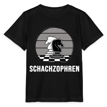 schach schachbrett schachspieler schachmatt - Stanley/Stella Kinder T-Shirt MINI CREATOR  - Schwarz - Vorne - Mikhail (115cm)