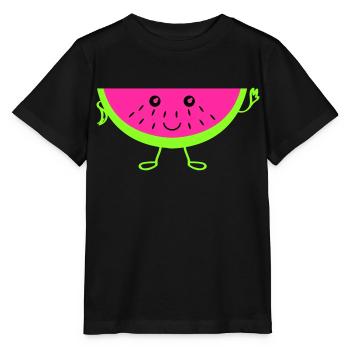 Melon - T-shirt bio MINI CREATOR Stanley/Stella Enfant - noir - Devant - Mikhail (115cm)