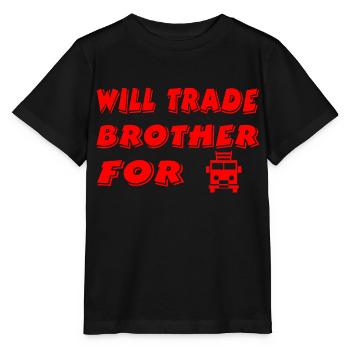 Fire brigade - Stanley/Stella MINI CREATOR Kids’ T-Shirt - black - Front - Mikhail (115cm)