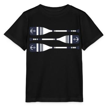 Paddel - Stanley/Stella Kinder T-Shirt MINI CREATOR  - Schwarz - Vorne - Mikhail (115cm)