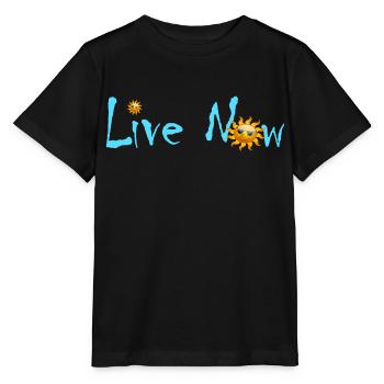 Live Sun - Stanley/Stella Kinder T-Shirt MINI CREATOR  - Schwarz - Vorne - Mikhail (115cm)