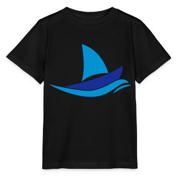 Sailboat - Stanley/Stella MINI CREATOR Kids’ T-Shirt - black - Front - Mikhail (115cm)