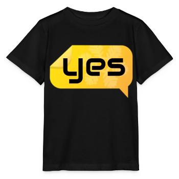 yes - Stanley/Stella Kinder T-Shirt MINI CREATOR  - Schwarz - Vorne - Mikhail (115cm)