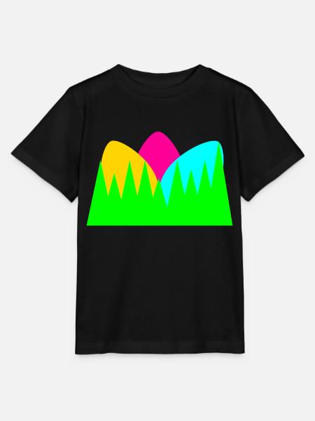 Bunte Ostereier - Stanley/Stella Kinder T-Shirt MINI CREATOR - Schwarz