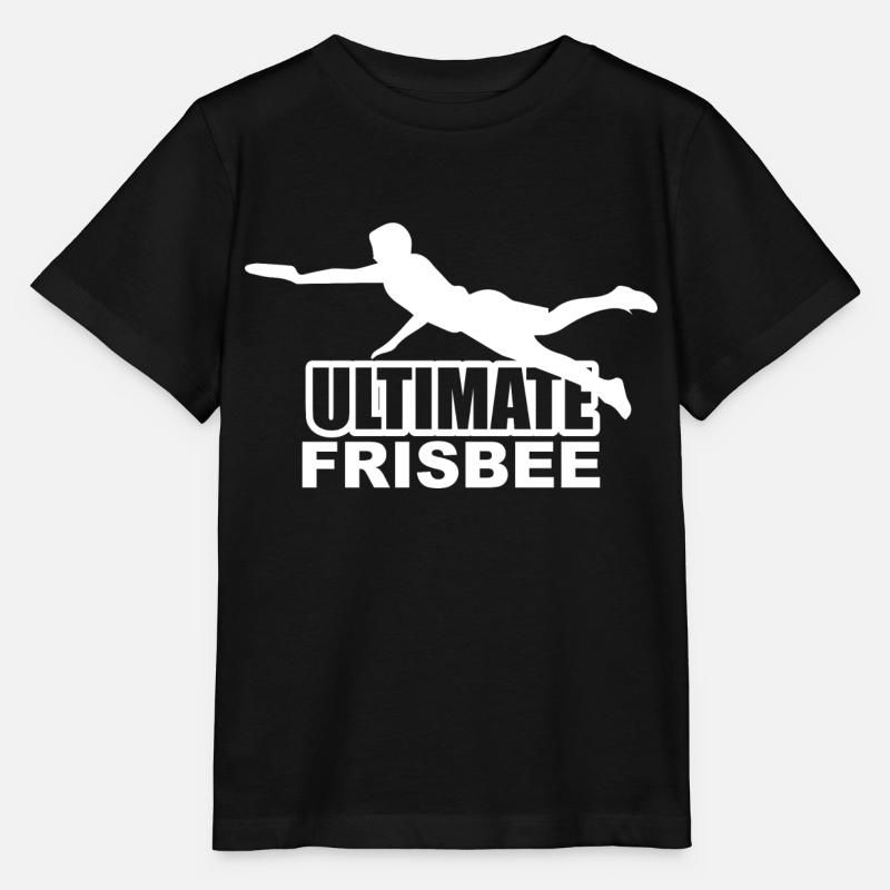 Frisbee Wurfscheibe Sport - Stanley/Stella Kinder T-Shirt MINI CREATOR  - Schwarz