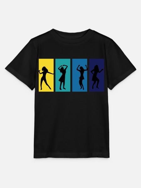 Danse Musique de danse - T-shirt bio MINI CREATOR Stanley/Stella Enfant - noir