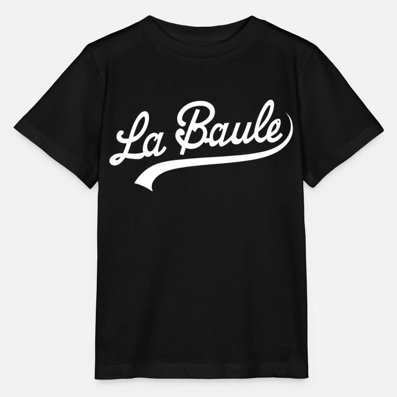 La Baule - T-shirt bio MINI CREATOR Stanley/Stella Enfant - noir