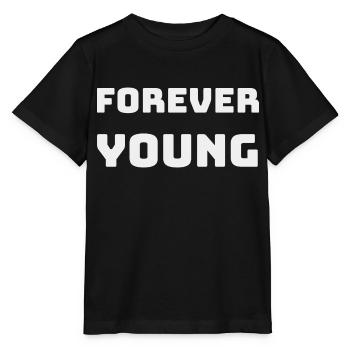 FOREVER YOUNG - Stanley/Stella MINI CREATOR Kids’ T-Shirt - black - Front - Mikhail (115cm)