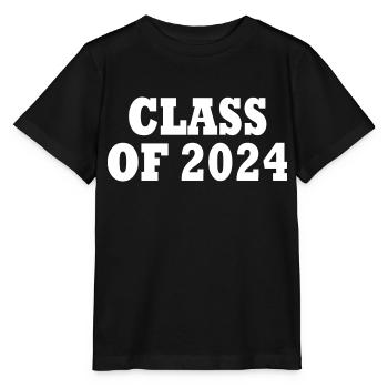 Class of 2024 - Stanley/Stella MINI CREATOR Kids’ T-Shirt - black - Front - Mikhail (115cm)