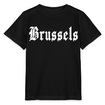 Brüssel - Stanley/Stella Kinder T-Shirt MINI CREATOR  - Schwarz - Vorne - Mikhail (115cm)
