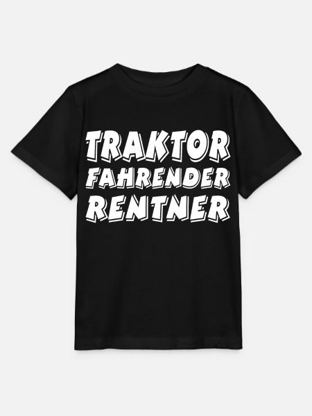 Traktor - Stanley/Stella Kinder T-Shirt MINI CREATOR  - Schwarz