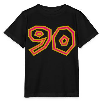 90. 90 JAHRE. 90-JÄHRIGES JUBILÄUM. 90-JÄHRIGES JUBILÄUM. - Stanley/Stella Kinder T-Shirt MINI CREATOR  - Schwarz - Vorne - Mikhail (115cm)