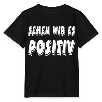 Positiv - Stanley/Stella Kinder T-Shirt MINI CREATOR  - Schwarz - Vorne - Mikhail (115cm)