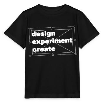 design experiment create - Stanley/Stella Kinder T-Shirt MINI CREATOR  - Schwarz - Vorne - Mikhail (115cm)