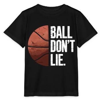 Basketball Truths - Stanley/Stella MINI CREATOR Kids’ T-Shirt - black - Front - Mikhail (115cm)