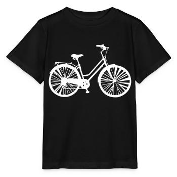 bicyclette - T-shirt bio MINI CREATOR Stanley/Stella Enfant - noir - Devant - Mikhail (115cm)