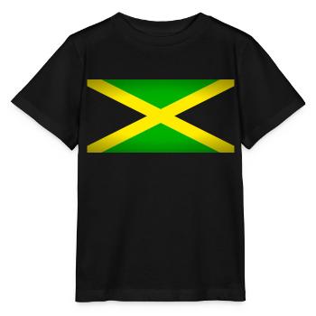 Jamaica (on black) - Stanley/Stella MINI CREATOR Kids’ T-Shirt - black - Front - Mikhail (115cm)