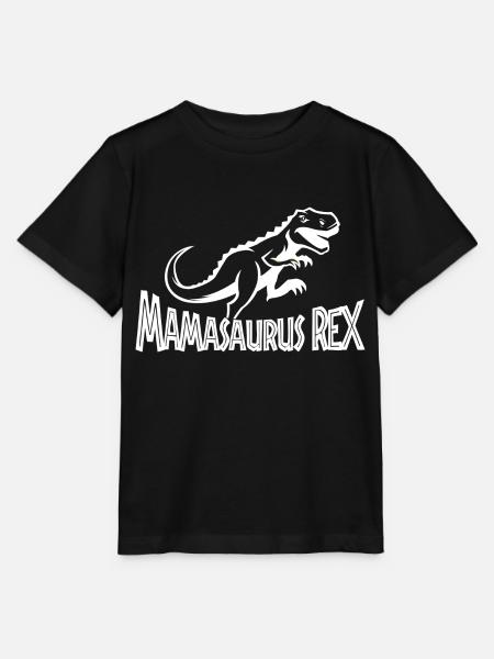 Mamasaurus Rex - Stanley/Stella Kinder T-Shirt MINI CREATOR - Schwarz