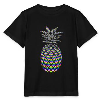 ANANAS PSYCHÉDÉLIQUE - T-shirt bio MINI CREATOR Stanley/Stella Enfant - noir - Devant - Mikhail (115cm)