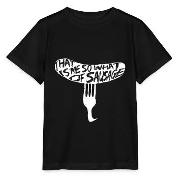 Denglisch - Stanley/Stella Kinder T-Shirt MINI CREATOR  - Schwarz - Vorne - Mikhail (115cm)