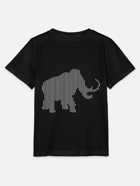 Mammut - Stanley/Stella Kinder T-Shirt MINI CREATOR - Schwarz