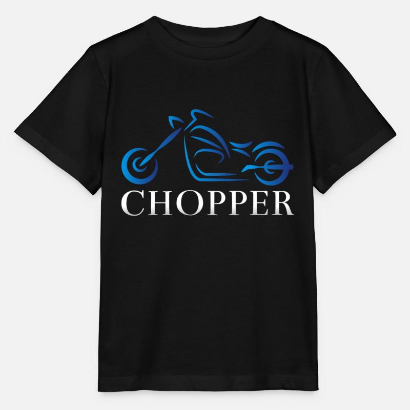 Ich Liebe Chopper - Stanley/Stella Kinder T-Shirt MINI CREATOR  - Schwarz