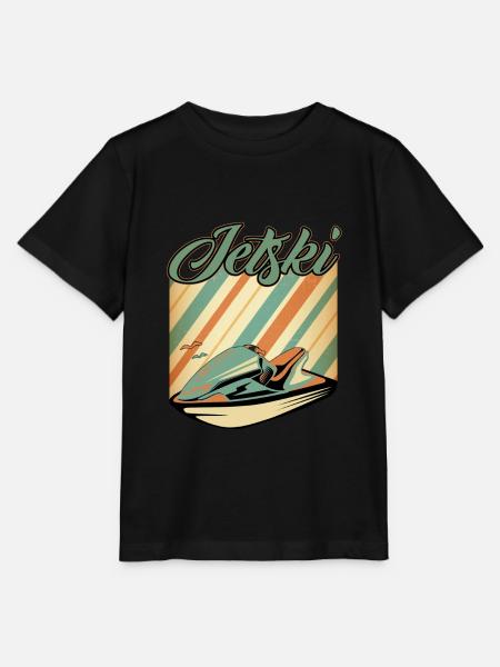 Jetski - Stanley/Stella Kinder T-Shirt MINI CREATOR - Schwarz