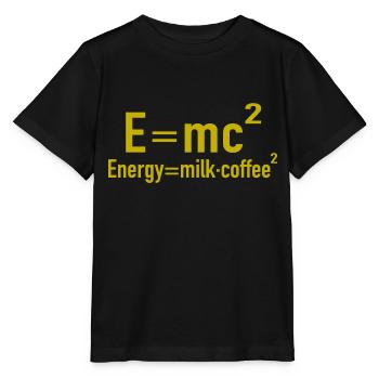physicist - Stanley/Stella MINI CREATOR Kids’ T-Shirt - black - Front - Mikhail (115cm)