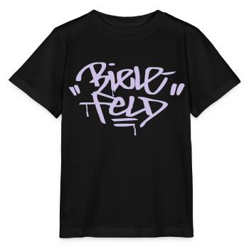 Bielefeld Ultra Graffit Fanshirt - Stanley/Stella Kinder T-Shirt MINI CREATOR  - Schwarz - Vorne - Mikhail (115cm)