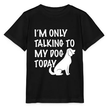 dog owners - Stanley/Stella MINI CREATOR Kids’ T-Shirt - black - Front - Mikhail (115cm)