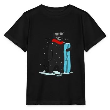 Idée cadeau cadeau - T-shirt bio MINI CREATOR Stanley/Stella Enfant - noir - Devant - Mikhail (115cm)