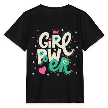 Le pouvoir des filles - T-shirt bio MINI CREATOR Stanley/Stella Enfant - noir - Devant - Mikhail (115cm)