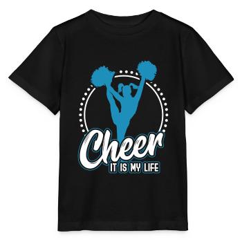 cheerleading - T-shirt bio MINI CREATOR Stanley/Stella Enfant - noir - Devant - Mikhail (115cm)