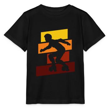 Roller Derby - Stanley/Stella Kinder T-Shirt MINI CREATOR  - Schwarz - Vorne - Mikhail (115cm)