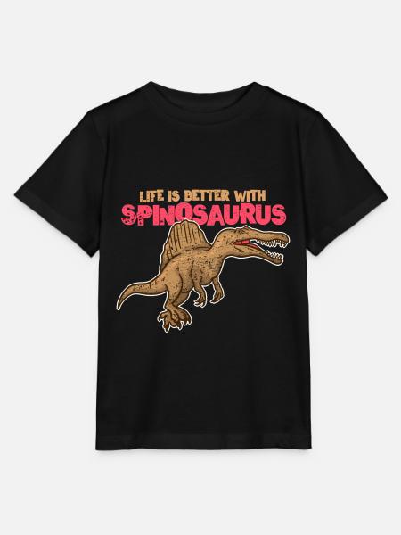 SPINOSAURUS - Stanley/Stella Kinder T-Shirt MINI CREATOR  - Schwarz