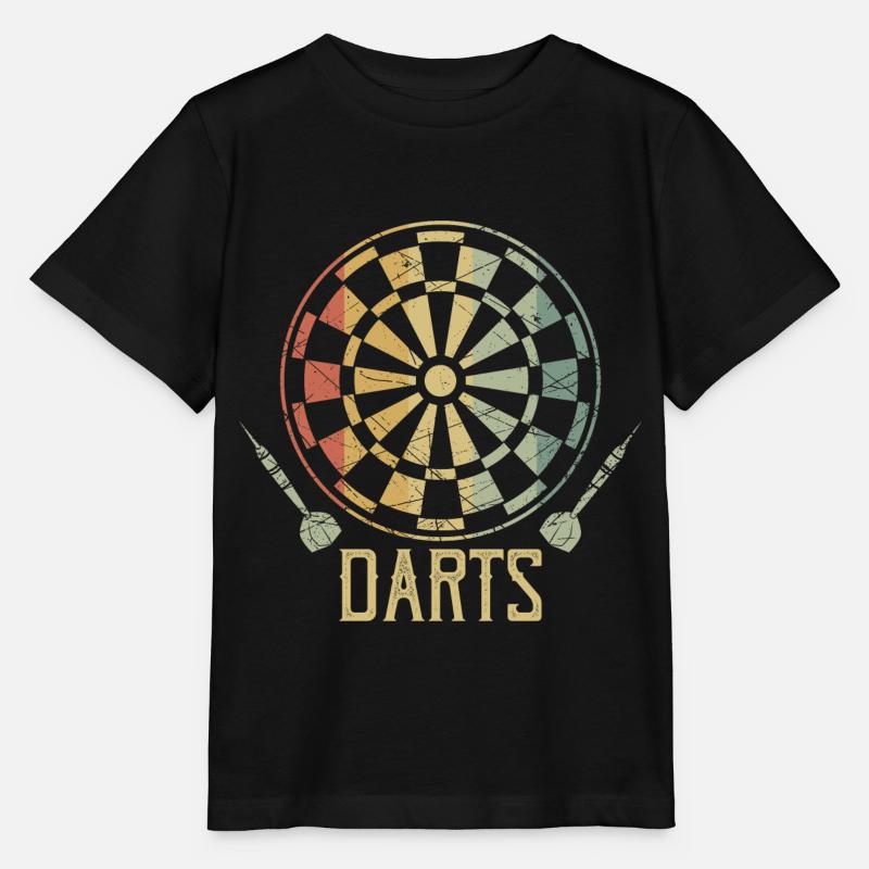 Dart Retro - Stanley/Stella Kinder T-Shirt MINI CREATOR  - Schwarz