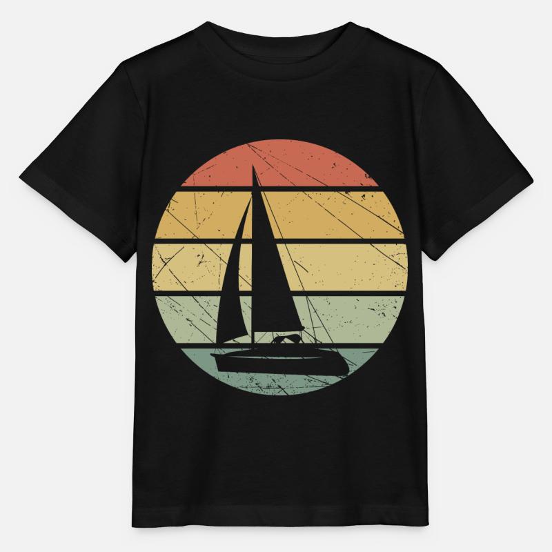 Voilier - T-shirt bio MINI CREATOR Stanley/Stella Enfant - noir
