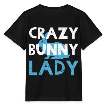 Rabbits - Stanley/Stella MINI CREATOR Kids’ T-Shirt - black - Front - Mikhail (115cm)