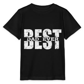 Best Dad - Stanley/Stella MINI CREATOR Kids’ T-Shirt - black - Front - Mikhail (115cm)
