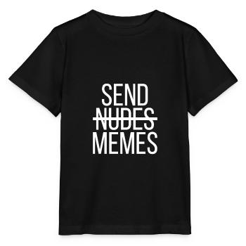 Send Memes - Stanley/Stella Kinder T-Shirt MINI CREATOR  - Schwarz - Vorne - Mikhail (115cm)