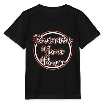 saying - Stanley/Stella MINI CREATOR Kids’ T-Shirt - black - Front - Mikhail (115cm)